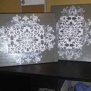 Set of handcrafted 5x7 Rustic weathered wood frame